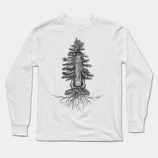 Sage of the silent pine (dark) Long Sleeve T-Shirt